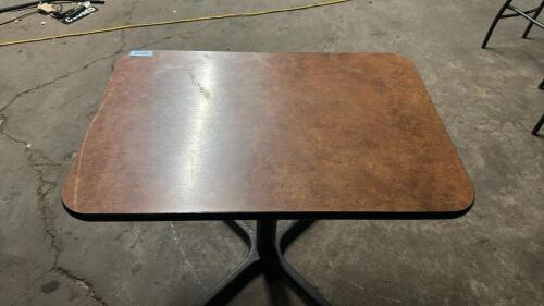 (1) RECTANGULAR RESTAURANT DINING TABLE