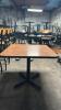 (1) SQUARE RESTAURANT DINING TABLE - 2