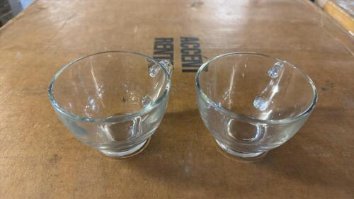 (36) CLEAR GLASS PUNCH CUPS