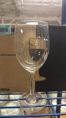 (6) WINE GLASSES