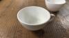 (36) WHITE COFFEE CUPS - 2