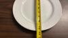 (10) WHITE DINNER PLATES - 2