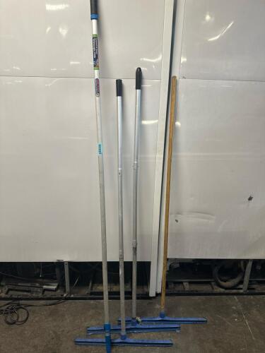 (1) ASSORTED LOT OF FLOOR SQUEEGEES