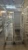 (2) ALUMINUM SHEET PAN RACK