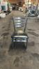(4) METAL RESTAURANT CHAIR