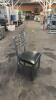(4) METAL RESTAURANT CHAIR - 2