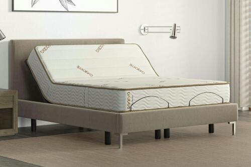 SAATVA ZENHAVEN NATURAL LATEX DUAL FEEL FLIPPABLE QUEEN MATTRESS
