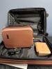 (1) NEW PINK TRAVEL ARIM CARRY ON SUITCASE, WITH ADDTIONAL SMALL HARD SHELL INSIDE - 3