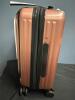 (1) NEW PINK TRAVEL ARIM CARRY ON SUITCASE, WITH ADDTIONAL SMALL HARD SHELL INSIDE - 5
