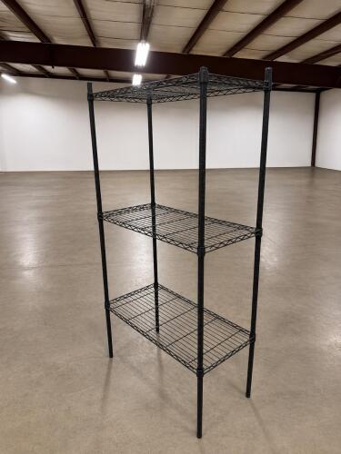(1) 3 TIER SHELF