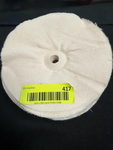 (1) LOT OF COTTON CLOTH BUFFING & POLISHING WHEEL