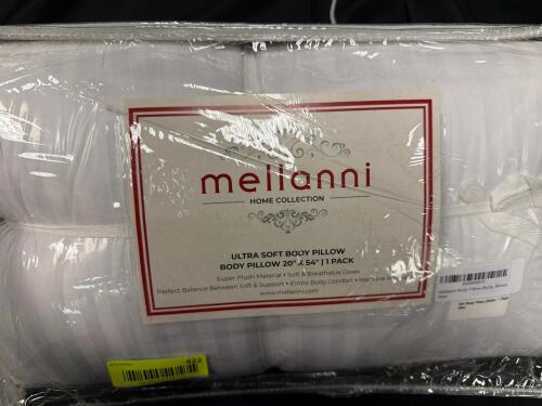 (1) MELIANNI HOME COLLECTION ULTRA SOFT BODY PILLOW