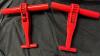 (2) RED RATCHETING LOAD / TIE-DOWN TENSIONING TOOLS