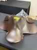 (1) BROWN ENGLISH HORSE SADDLE
