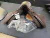 (1) BROWN ENGLISH HORSE SADDLE - 2