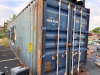 40' HIGH-CUBE STEEL SHIPPING CONTAINER WITH DOUBLE CARGO DOORS, FOUR LOCKING BARS, CORRUGATED STEEL SIDEWALLS, FORKLIFT/CRANE CORNER CASTINGS - 5