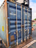 40' HIGH-CUBE STEEL SHIPPING CONTAINER WITH DOUBLE CARGO DOORS, FOUR LOCKING BARS, CORRUGATED STEEL SIDEWALLS, FORKLIFT/CRANE CORNER CASTINGS - 6