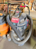 SHOP-VAC HEAVY-DUTY WET/DRY SHOP VACUUM WITH STAINLESS STEEL COLLECTION TANK, LARGE REAR WHEELS, FRONT CASTERS, PUSH HANDLE, DRAIN PORT, AND FLEXIBLE VACUUM HOSE. - 2
