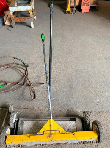 (2) MAGNETIC PARKING LOT SWEEPERS.