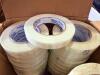 BOX LOT OF SPECTAPE PRESSURE-SENSITIVE FILAMENT-REINFORCED PACKAGING TAPE, INCLUDING MULTIPLE FULL AND PARTIAL ROLLS IN ASSORTED WIDTHS. - 2