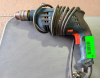 BOSCH CORDED VARIABLE-SPEED REVERSING DRILL WITH KEYED CHUCK, PISTOL-GRIP HANDLE, VARIABLE-SPEED TRIGGER, FORWARD/REVERSE CONTROL, AND THREE-PRONG POWER CORD.
