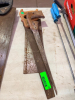 (4) METAL HAND SAWS.