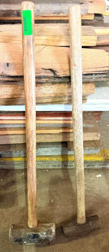 (2) SLEDGE HAMMERS.