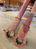 PAIR OF HEAVY-DUTY VALVE WRENCHES WITH LONG STEEL HANDLES AND MULTI-POINT SOCKET-STYLE HEADS WITH ADJUSTMENT / RETAINING SCREWS.