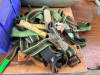 FALL PROTECTION HARNESS W/ LINE.
