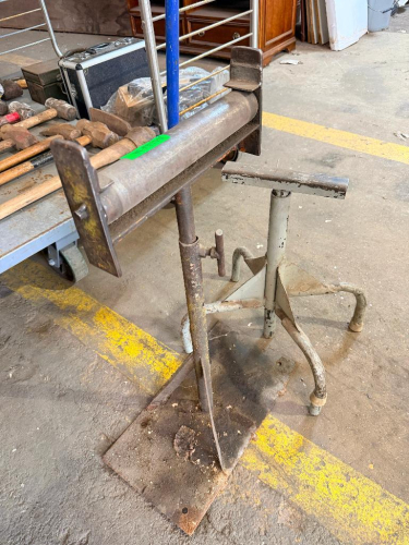 (2) ASSORTED MATERIAL STANDS.