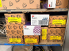 CONTENTS OF METAL STORAGE CABINET INCLUDING ASSORTED 3M XTRACT AND KLINGSPOR ABRASIVE DISCS, SANDING DISCS, SANDING SHEETS, ABRASIVE SUPPLIES, BUCKETS, BAGS, AND MISCELLANEOUS SHOP CONSUMABLES. INCLUDES MULTIPLE BOXES OF 5" AND 6" - 3