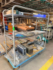 60" THREE TIER STAINLESS CART.