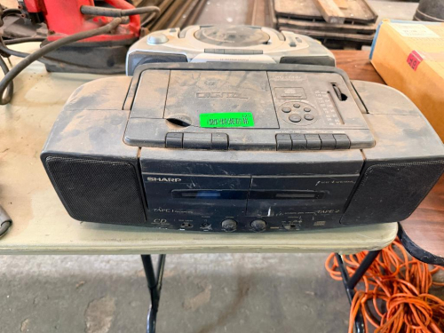 (2) ASSORTED PORTABLE RADIO / CD PLAYERS.