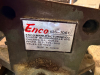 ENCO HEAVY-DUTY MACHINE VISE WITH CAST IRON BODY, STEEL JAWS, LEAD SCREW ADJUSTMENT, AND SWIVEL BASE WITH DEGREE GRADUATIONS. - 2