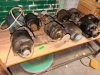 (1) LOT OF (8) ASSORTED OLD ELECTRICAL MOTORS.
