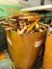 (4) GAYLORDS OF ASSORTED HARDWOOD FLOORING PLANKS