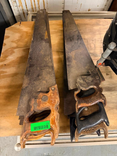(5) METAL HAND SAWS.