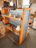 36" DOUBLE SIDED DISPLAY SHELF.