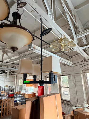 (8) ASSORTED LIGHT FIXTURES.