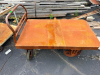 48" HEAVY DUTY WAREHOUSE CART - RUSTED
