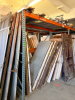 (2) 8' X 36" SECTIONS OF PALLET RACKING.