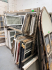 (1) SECTION OF 72" X 24" LIGHT DUTY RACKING.