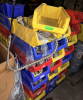(1) PALLET OF ASSORTED HARDWARE AND FASTENERS .