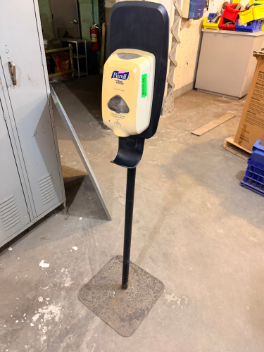 SOAP DISPENSER WITH STAND