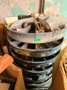 ROTATING RACK AND CONTENTS - ASSORTED HARDWARE AND FASTENERS . - 2