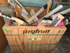 (1) WOODEN GAYLORD AND CONTENTS - ASSORTED BOXES OF BLINDS