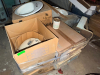 PALLET OF ASSORTED LAVATORY SINKS. - 2