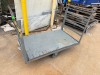 48" HEAVY DUTY WAREHOUSE CART W/ DOUBLE END HANDLES ( GREY)