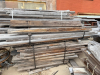 (3) STACKS / BUNDLES OF RECLAIMED LUMBER AND LARGE BEAMS.