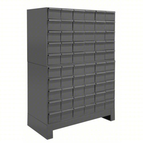 (1) ENCLOSED BIN SHELVING UNIT